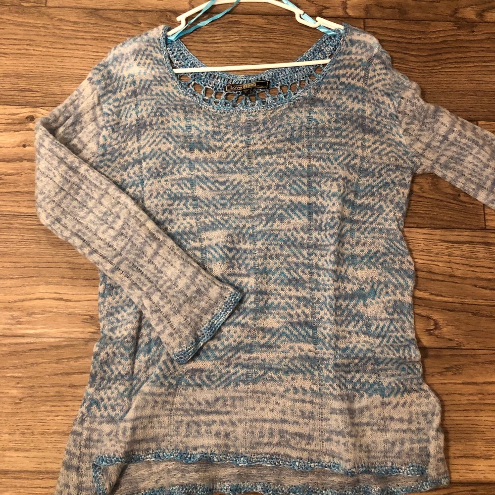 Boutique light blue sweater